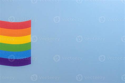 lgbt gay flag with blue background 12217068 Stock Photo at Vecteezy