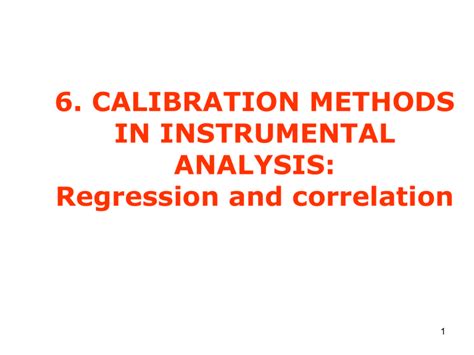 6. CALIBRATION METHODS Revised 1