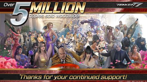 Tekken 7 Celebrates 5 Million Copies Sold With Updated Character Artwork | Push Square