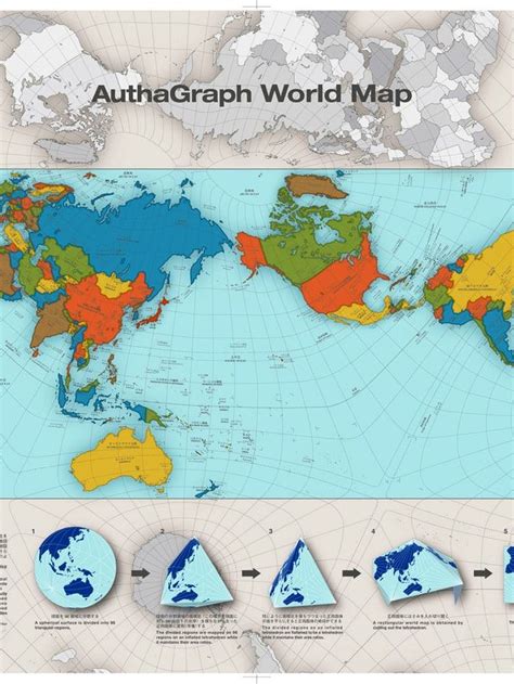 Authagraph World Map A New World Map Reengineered To Represent The | Images and Photos finder