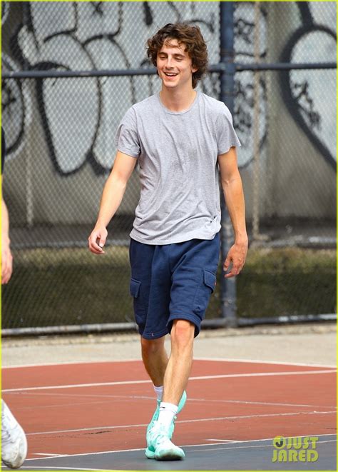 Timothee Chalamet Reunites with Adam Sandler to Play Basketball on a Public Court in New York ...