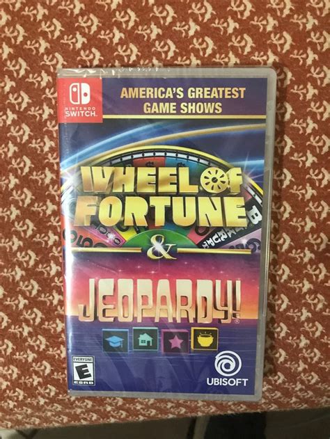 Wheel of fortune and jeopardy! For the Nintendo switch. Never opened ...