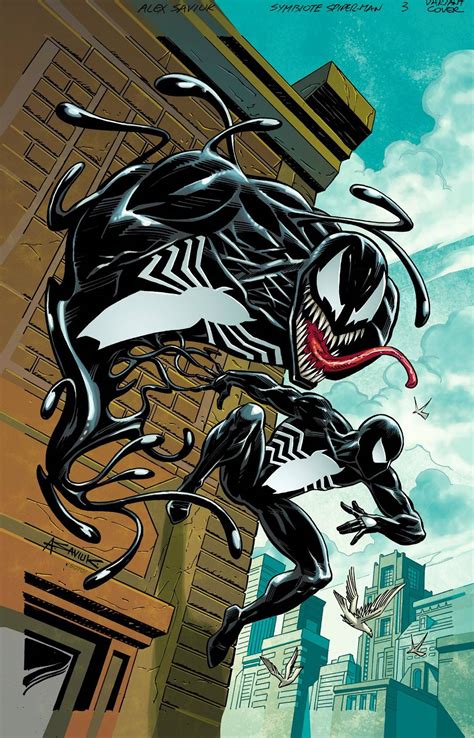 SYMBIOTE SPIDER-MAN #3 (OF 5) SAVIUK VARIANT COVER (1 in 25 copies)