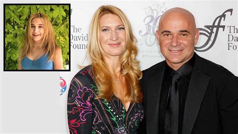 Andre Agassi and Steffi Graf's daughter Jaz Elle reacts to her father's ...