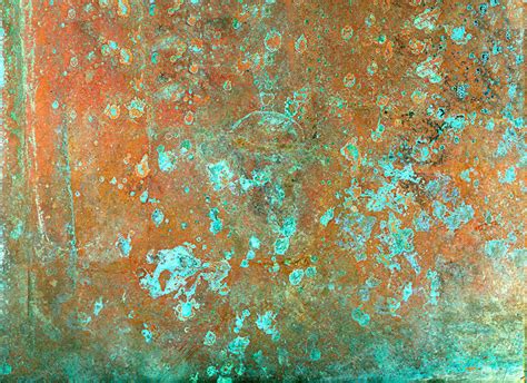 Metal texture, Copper patina, Copper wallpaper