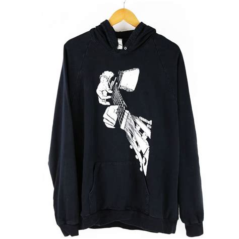 American Apparel Unisex XL Black Graphic Hoodie | eBay | Graphic hoodies, American apparel, Hoodies