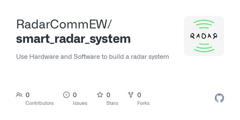 GitHub - RadarCommEW/smart_radar_system: Use Hardware and Software to ...