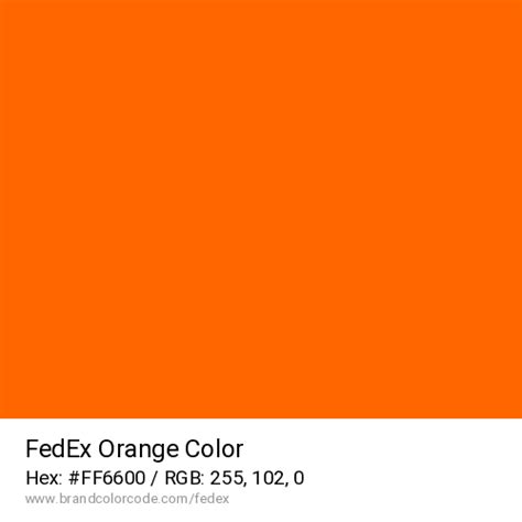 FedEx Brand Color Codes » BrandColorCode.com