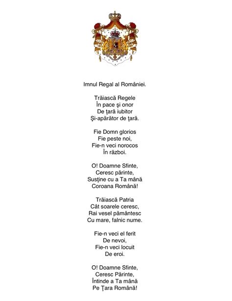 Imnul Regal al României | Familia Regală a României / Royal Family of ...