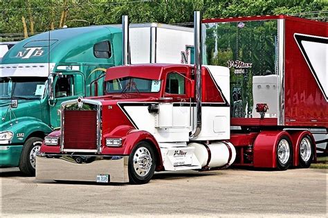 Pin by US Trailer Rental & Storage on custom big rig tattoos | Custom trucks, Kenworth trucks ...