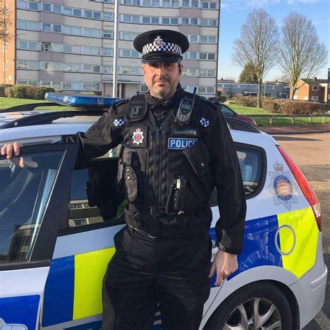 Chief Inspector Scott Cannon out on patrol in Southend yesterday with PCSO Adams. | Cop outfit ...