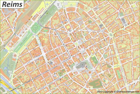 Reims Maps | France | Discover Reims with Detailed Maps