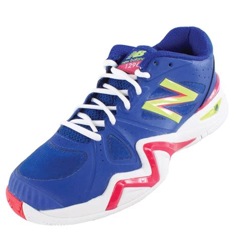 Tennis Express | NEW BALANCE Women`s 1296 B Width Tennis Shoes Blue