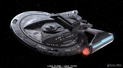 The Titan Class | Star trek, Trek, Star trek ships