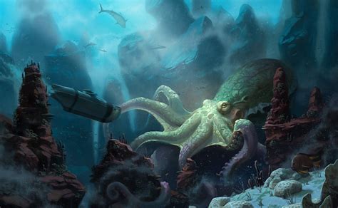 http://unidcolor.deviantart.com/art/Creatures-in-the-sea-212967481 Art ...