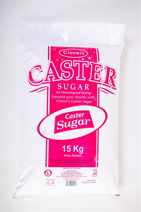 Clovers Caster Sugar 15KG – Best Buy | Grocery Wholesalers in Nairobi Kenya