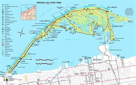 Presque Isle State Park Map - Maps For You