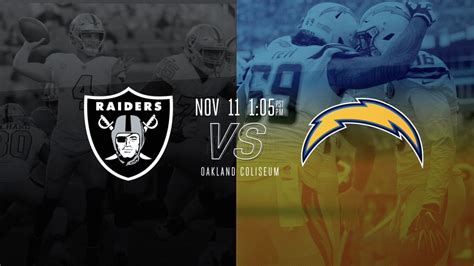 Trailer: Raiders vs. Chargers Week 10