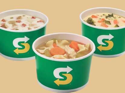 Subway Is Adding Three New Soups to Its Menu for Fall - Thrillist