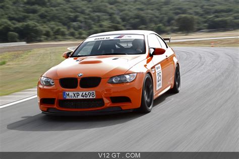 BMW M3 E92 GTS orange 3/4 avant gauche travelling / BMW / Photos GT ...