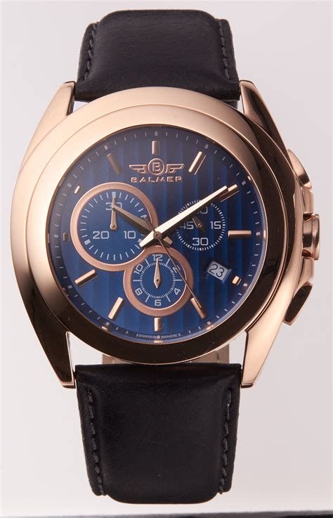 Balmer Swiss Made Chronograph Gallardo Mens Watch | Watches for men, Watches, Blue watches