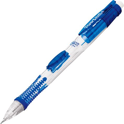 Paper Mate Clear Point Mechanical Pencils - 0.7 mm Lead Diameter - Refillable - Blue Lead - 1 ...