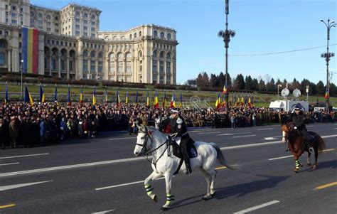 Romania S National Day 2015 Editorial Stock Image - Image of iohannis ...