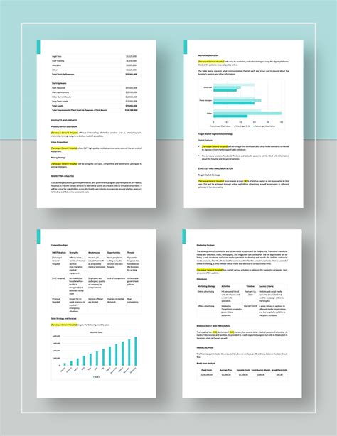 Hospital Marketing Plan Template in Word, Pages, Google Docs - Download ...