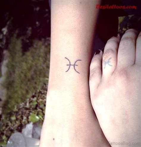 23 Zodiac Pisces Tattoos On Wrist - Tattoo Designs – TattoosBag.com