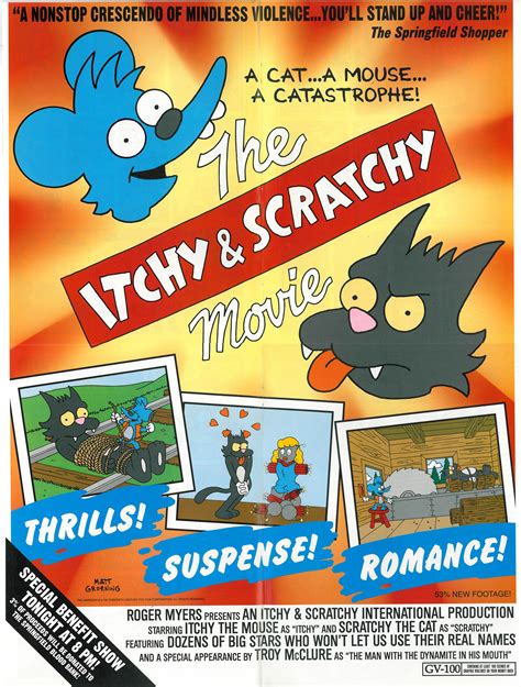 The Itchy and Scratchy Movie Poster by Blakeharris02 on DeviantArt