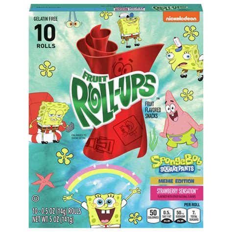 Save on Fruit Roll-Ups Strawberry Sensation Gelatin Free - 10 ct Order ...