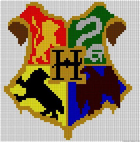 Самоделки из мира ГП | Истории Хогвартса | Harry potter crochet, Cross ...