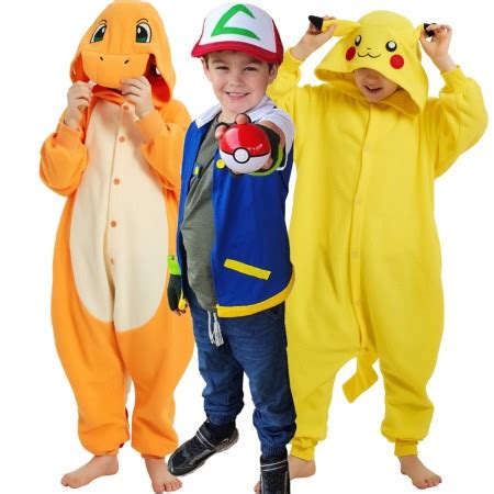 Costumes Ash Ketchum & Yellow & Snorlax & Eevee & Squirtle & Charizard ...