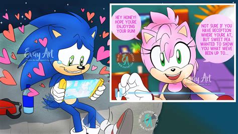 Video Message - Sonic x Amy (Sonamy) Comic Dub [E-vay] - YouTube