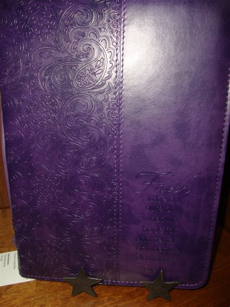 Faith Purple Bible Cover $19.99. Item # 7284 | All things purple, Bible ...