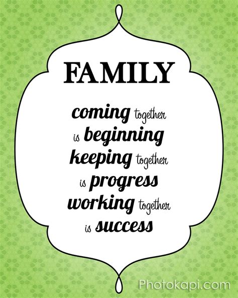 Family: Coming Together Is Beginning – Photokapi.com