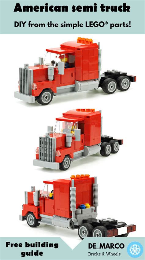 Lego Police Semi Truck Instructions