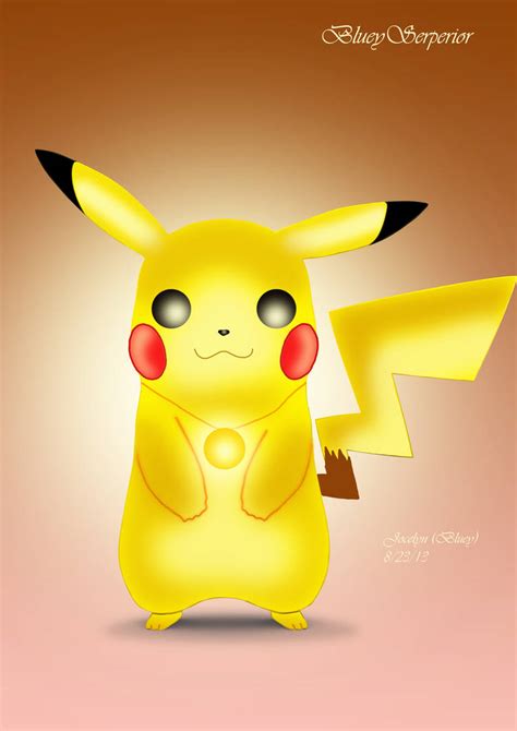 Light Ball Pikachu by BlueySerperiorNeo on DeviantArt