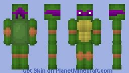 | Donatello | Teenage Mutant Ninja Turtles Skin Collection! Minecraft Skin