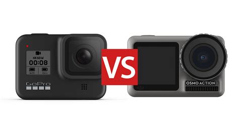 GoPro Hero 8 Black vs DJI Osmo Action: which action camera is right for ...