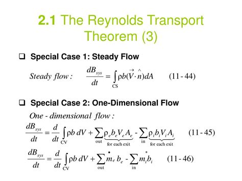 PPT - Chapter 2 Reynolds Transport Theorem (RTT) PowerPoint Presentation - ID:4479824