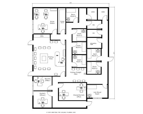 Medical Office Floor Plan Template Beautiful Office Interior Design ...