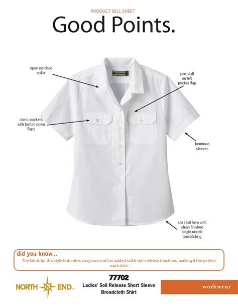 Ash City Uniform Shirts 77702 - Ladies' Soil Release Short Sleeve ...