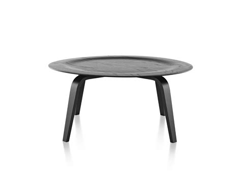 Eames Molded Plywood Coffee Table Wood Base, ebony. Charles & Ray Eames, Everyday Objects ...