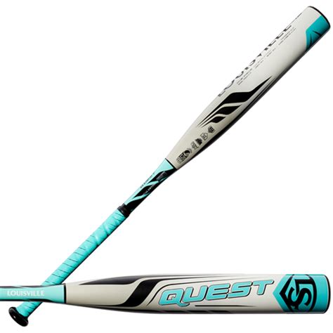 Louisville Slugger Quest -12 Youth Fastpitch Softball Bat 1-Piece Alloy WTLFPQUD1220 - Bases Loaded