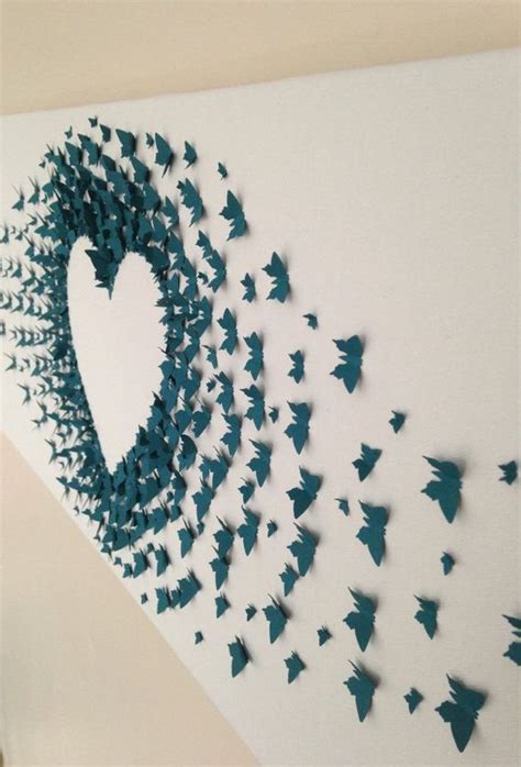 10 DIY Butterfly Wall Decor Ideas With Directions - A DIY Projects