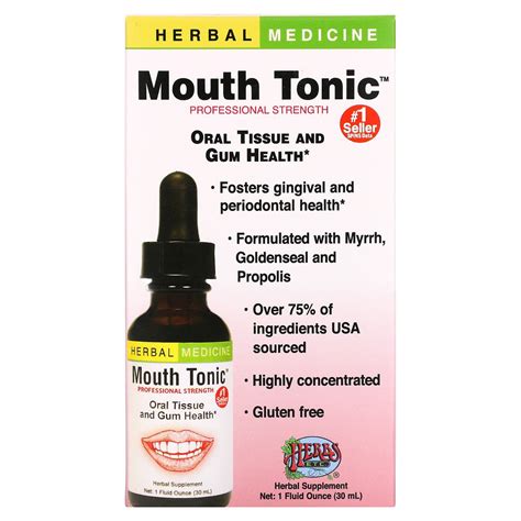 Herbs Etc., Mouth Tonic, 1 fl oz (30 ml)