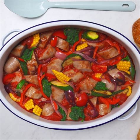 Pork sausage casserole | Australian Pork