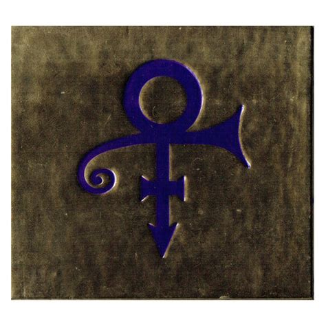 Prince Love Symbol Embossed Limited Edition Gold Symbol Case CD Album ...