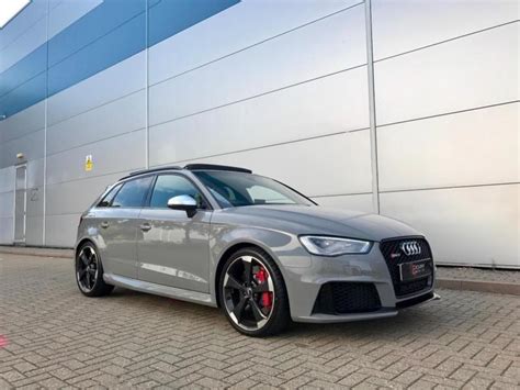 2016 16 Audi RS3 2.5 367ps Sportback Quattro + NARDO GREY + PANORAMIC ROOF | in Watford ...